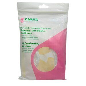 Carer Multi-Use Mesh Panties For Maternity & Incontinence  Soft & Comfortable  L